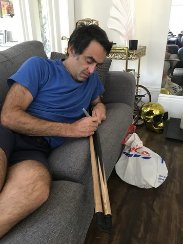 Ronnie sullivan signed - ronnie, o’sullivan