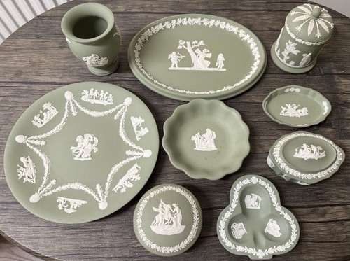 Wedgwood sage green jasper - sage,