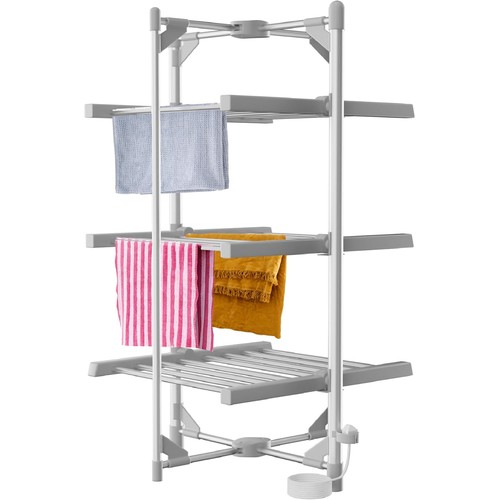 Tier 220w heated clothes - 3-tier,