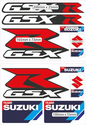 Suzuki gsxr logos sponsors - suzuki,