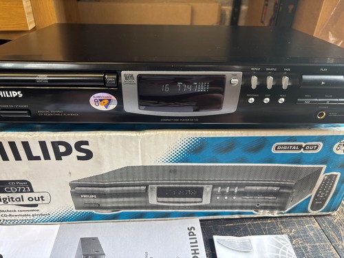 Philips cd723 player never - cd723,