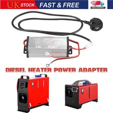 240V to 12V Transformer Power Converter for 5KW 8KW All-in-One Diesel Heater UK