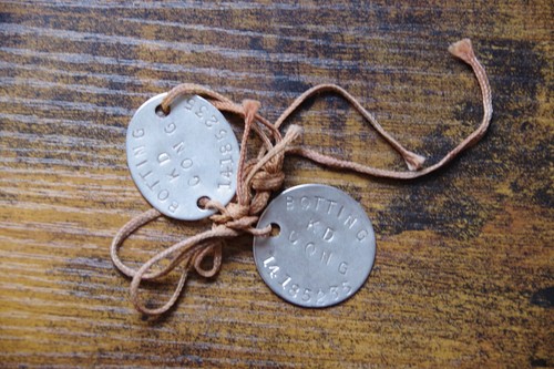 Botting ww2 relic dogtag - botting,