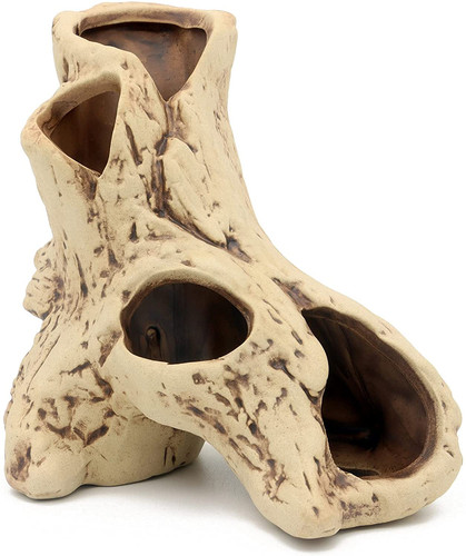Aquarium tree stump - aquarium, hole