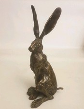 Hugh Sitting Hare Bronze