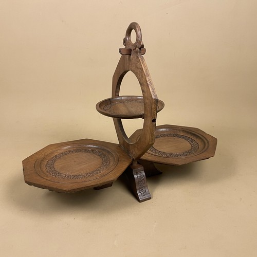 Wooden folding stand hand - folding,
