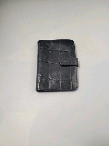 Vintage mulberry black filofax - mulberry,