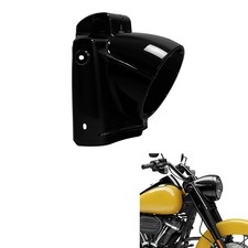 7'' Round Headlight Nacelle Cover Fit For Harley Touring Road King FLHR 14-25