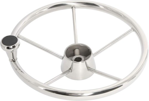 Stainless steel boat steering - steel,