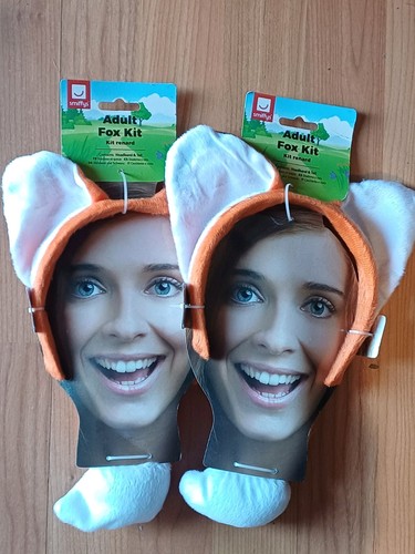 Adult fox kit fancy dress - kit,