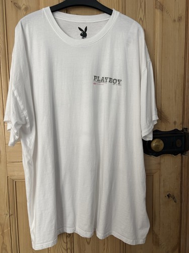 Playboy white graphic shirt - white, t-shirt