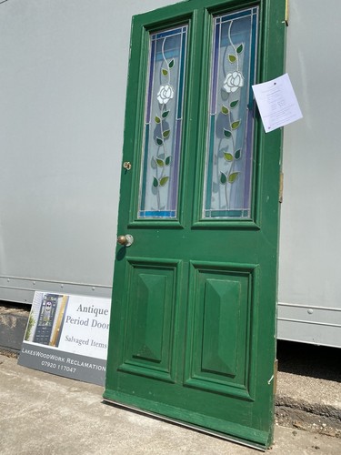 Antique front door victorian - front,