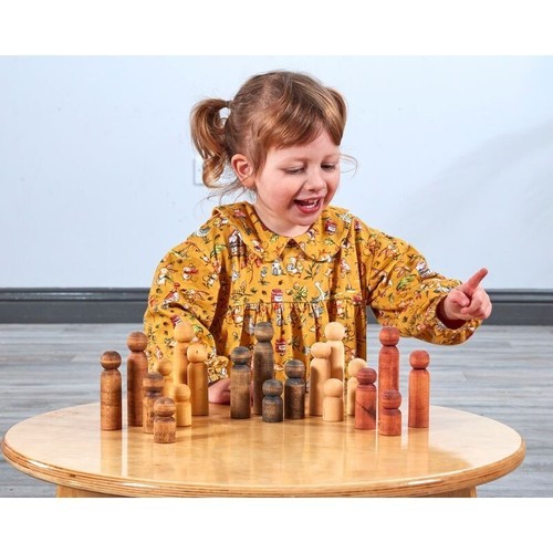 Multicultural peg families - multicultural,