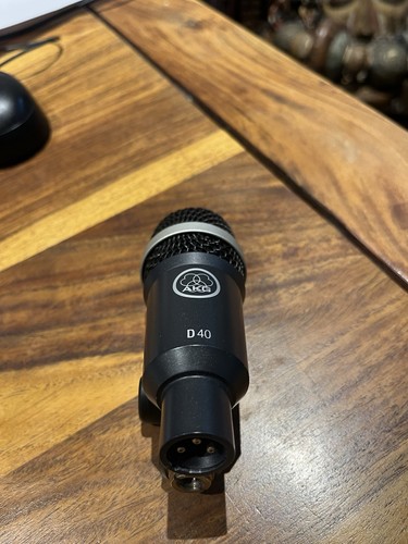 Akg d40 dynamic microphone - d40,
