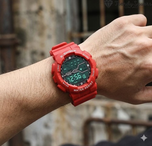 Red outdoor digital sports - outdoor,