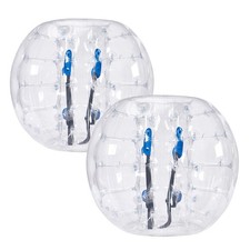 Inflatable Bumper Balls 2-Pack 4FT/1.2M Sumo Zorb Balls for Teens & Adults