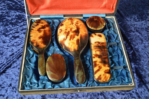 Vintage faux tortoiseshell