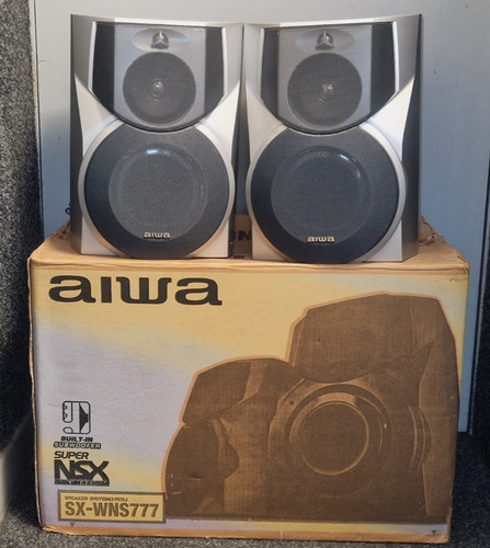 Aiwa wns777 stereo - aiwa, speakers
