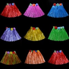 Kids Hawaiian Hula Grass Skirt