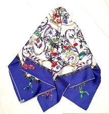 Hermes Paris, silk scarf New+Box+Ribbon,” Pierres D’Orient et Occident”, Pauwels