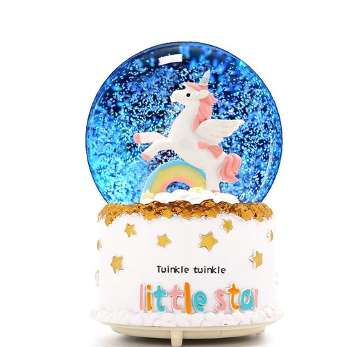 Jormey unicorn snow globe - jormey,