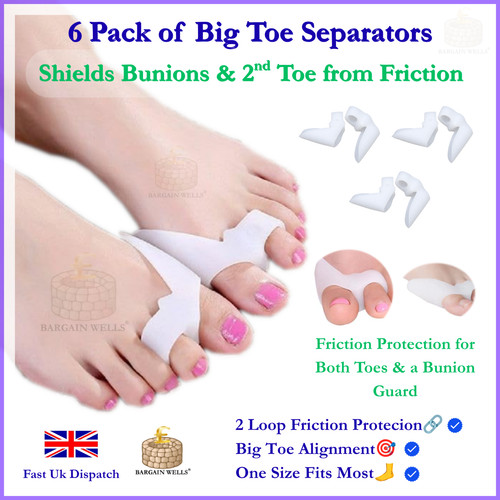 Toe big separator - toe, corrector
