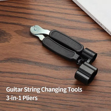 NEW 3IN 1 Guitar String Winder