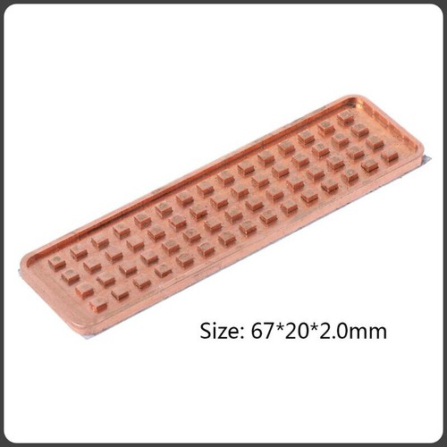 Copper nvme heatsink pin - copper,
