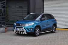 SUZUKI GRAND VITARA CHROME AXLE NUDGE A-BAR BULL BAR 2015 TO 2018