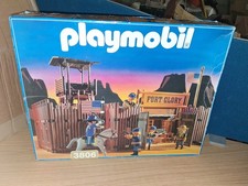 Playmobil 3806 Western US Cavalry  Soldiers Fort Glory Boxed Used / Clearance