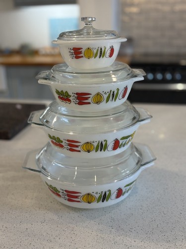 Vintage jaj pyrex harvest - pyrex,
