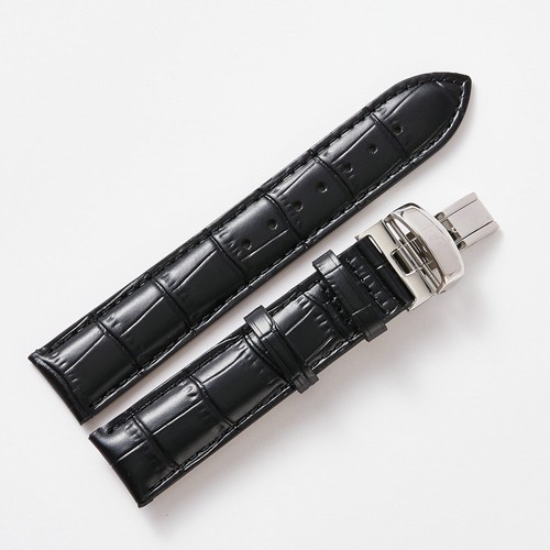 Dismay 22mm black leather - 22mm,