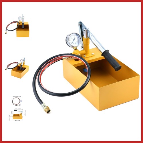 High pressure test pump with - test,