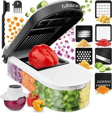 Fullstar Vegetable Chopper Cutter & Mandoline Vegetable Slicer - Veggie Onion Sa
