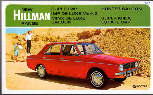 Hillman range 1966 1967 - 1966-1967, uk