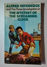 ALFRED HITCHCOCK & THREE INVESTIGATORS MYSTERY OF SCREAMING CLOCK ARMADA PB 1978