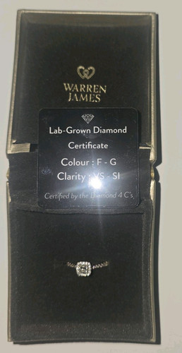 Warren james 9ct white - warren, gold