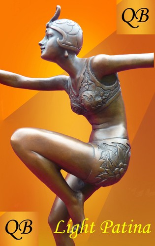 Art deco bronze - art,