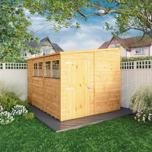 Wooden garden shed - wooden,