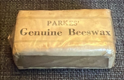 Antique parkes genuine beeswax - antique,