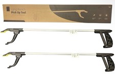 Plushè Haven 2x Litter Picker Grabber Reacher Tool Lightweight 81cm