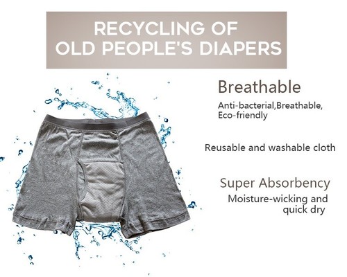 Men cotton incontinence - men,