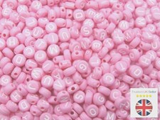 500 Pcs 7mm Baby Pink Acrylic