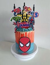 Marvel Cake Topper Set