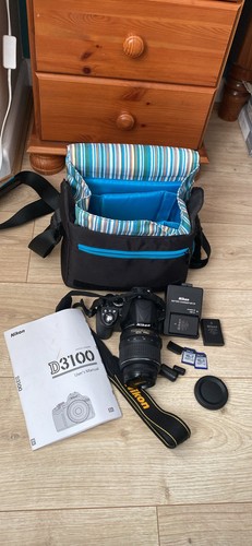 Nikon d3100 dslr camera with - dslr,