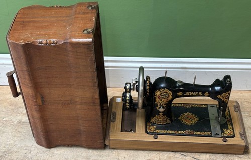 Antique sewing machine jones - antique,