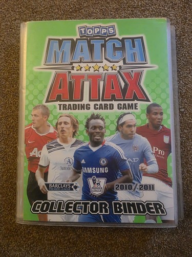 Match attax 2010 - 2010/2011, binder