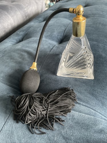 Vintage heavy glass pyramid - heavy,