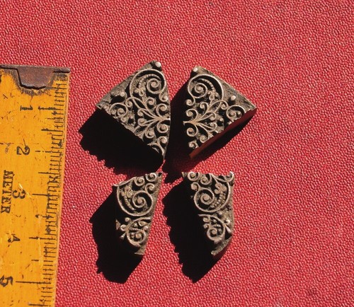 Brass ornament bookbinding - ornament,