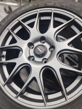 Team Dynamics Pro Y Alloy Wheels VW T5 T6 Fitment Pair 18x8 5/120 pcd